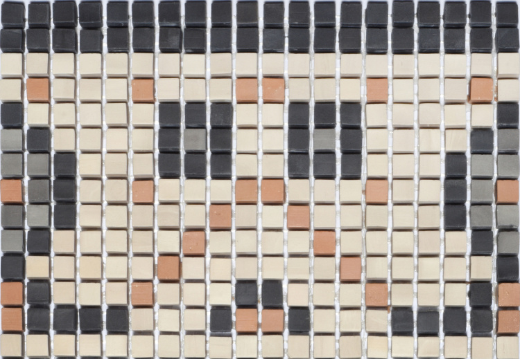 Мозаїка з керамограніту Kotto Ceramica MI7 K060704 Lviv Legends фриз Beige/Focato/Buchero/Nero