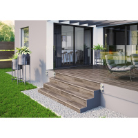 Сходинка з керамограніту Stopnica V-Shape Mattina Beige світло-коричнева 10x1202x320 мм