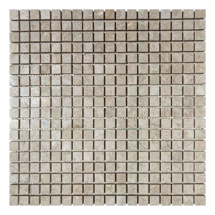 Мозаика из мрамора Полированная МКР-4П (15x15) Victoria Beige