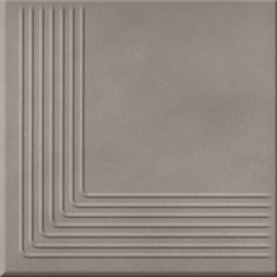 Сходинка клінкерна Loft Grey Steptread Corner сіра 11x300x300 мм
