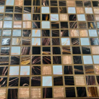 Мозаїка скляна R-MOS 20G8810525154501112 Brown Sunset Mozaico De Lux Мозаїка скляна R-MOS 20G8810525154501112 Brown Sunset Mozaico De Lux