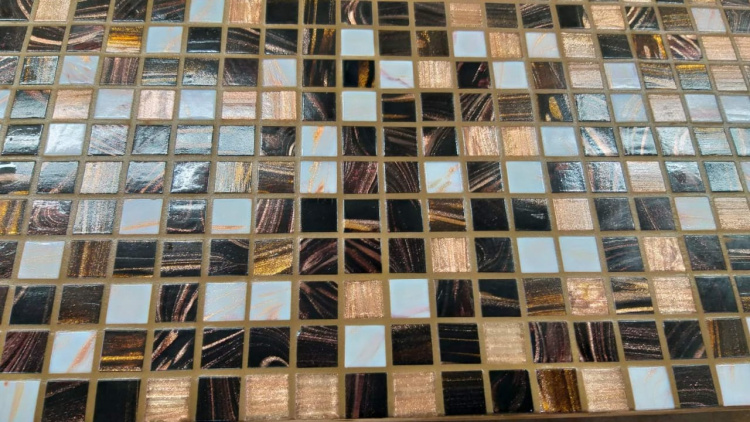 Мозаїка скляна R-MOS 20G8810525154501112 Brown Sunset Mozaico De Lux