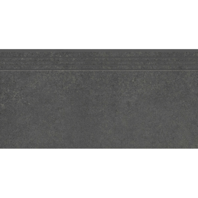 Сходинка з керамограніту Stopnica Concrete Anthracite антрацитова 8x597x297 мм