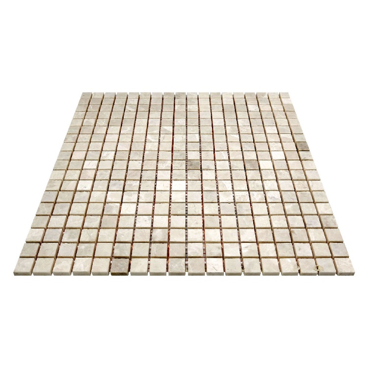 Мозаика из мрамора Матовая МКР-4СН (15x15) Victoria Beige МВ