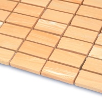 Мозаика из керамогранита Kotto Ceramica MI7 23460111C Dorato 300 x 300 х 7 (прямоугольник 23 x 46)