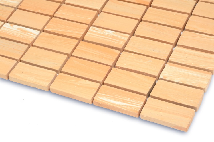 Мозаика из керамогранита Kotto Ceramica MI7 23460111C Dorato 300 x 300 х 7 (прямоугольник 23 x 46)