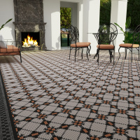 Мозаїка з керамограніту Kotto Ceramica MI7 K060709 Lviv Legends кут фриза Sabbia/Noce/Solare/Muschiato Мозаїка з керамограніту Kotto Ceramica MI7 K060709 Lviv Legends кут фриза Sabbia/Noce/Solare/Muschiato