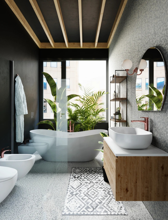 Мозаїка з керамограніту Kotto Ceramica MI7 10100601C Grigo Caldo 300 x 300 х 10 (кубок 10 x 10)