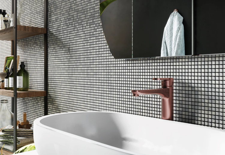 Мозаїка з керамограніту Kotto Ceramica MI7 10100602C Grigio Freddo 300 x 300 х 10 (кубок 10 x 10)