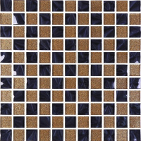 Мозаїка керамічна Kotto Ceramica GM 8013 CC Brown Gold/Black pearl S4/300 х 300 х 8 ( 25 х 25 )