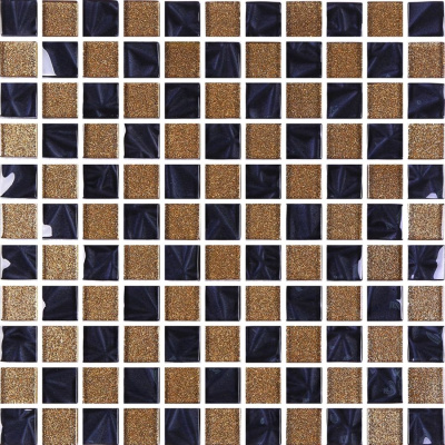 Мозаїка керамічна Kotto Ceramica GM 8013 CC Brown Gold/Black pearl S4/300 х 300 х 8 ( 25 х 25 )