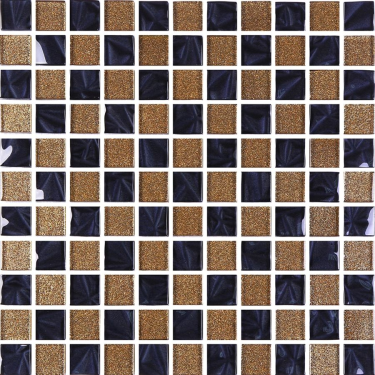 Мозаїка керамічна Kotto Ceramica GM 8013 CC Brown Gold/Black pearl S4/300 х 300 х 8 ( 25 х 25 )