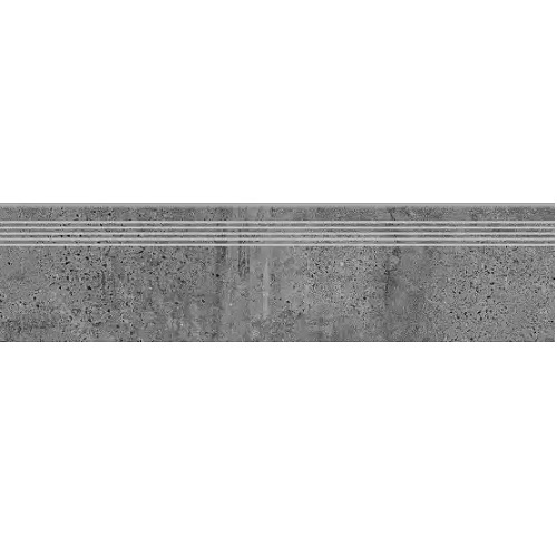 Сходинка з керамограніту Newstone Graphite Steptread графітова 8x1198x298 мм