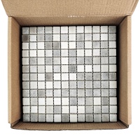 Мозаика из стекла Majestic Grey АкваМо