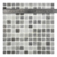 Мозаика из стекла Majestic Grey АкваМо