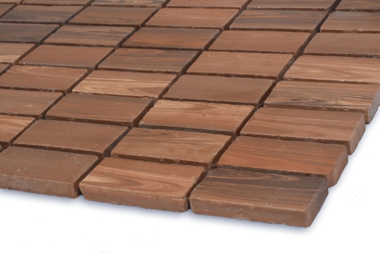 Мозаика из керамогранита Kotto Ceramica MI7 23460116C Noce 300 x 300 х 7 (прямоугольник 23 x 46)