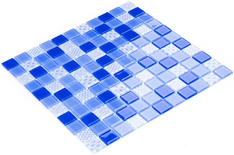 Мозаика керамическая Kotto Ceramica GM 4052 C3 Cobalt d/Cobalt m/Structure  300 х 300 х 4   ( 25 х 25 )