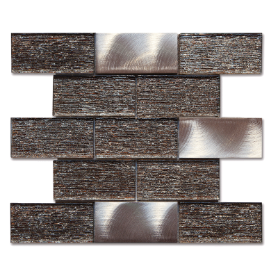 Мозаїка скляна K-MOS CBM1029M Metallic Light Mozaico De Lux