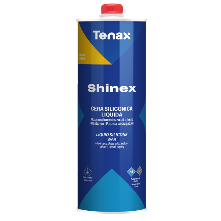 Воск жидкий Tenax Shinex прозрачный 750 мл для полировки и тонировки натурального и искусственного камня