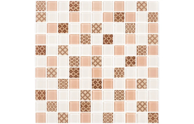 Мозаика керамическая Kotto Ceramica GM 4055 C3 Beige w/Beige m/Structure  300 х 300 х 4   ( 25 х 25 )