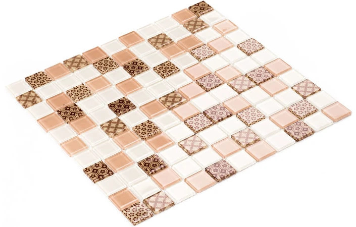 Мозаика керамическая Kotto Ceramica GM 4055 C3 Beige w/Beige m/Structure  300 х 300 х 4   ( 25 х 25 )