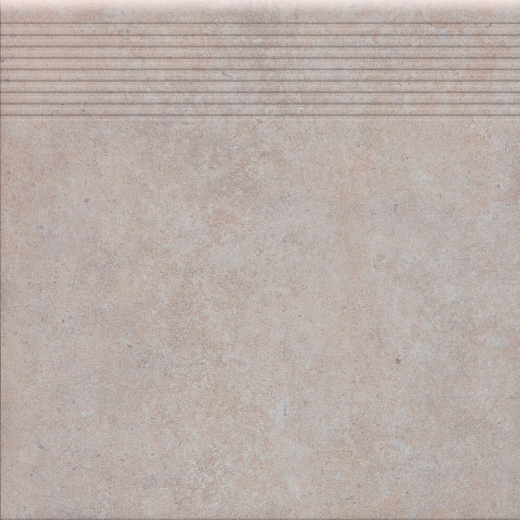 Сходинка клінкерна Stopnice Prosta Cottage Salt сіра 9x300x300 мм
