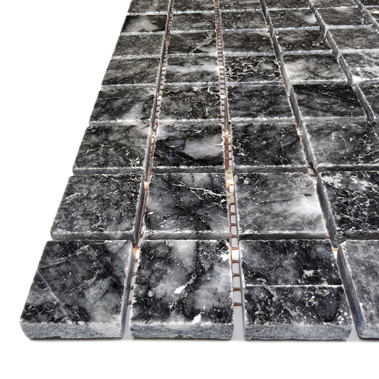 Мозаїка з мармуру Полірована МКР-2П (23x23) Black