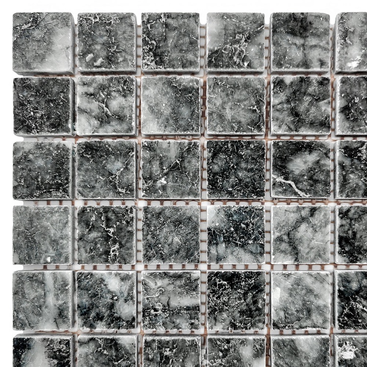 Мозаїка з мармуру Полірована МКР-2П (23x23) Black