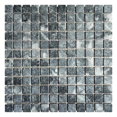 Мозаїка з мармуру Матова МКР-2СВ (23x23) Black