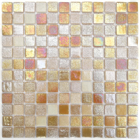 Мозаїка скляна АкваМо Limited Edition 47 на сітці