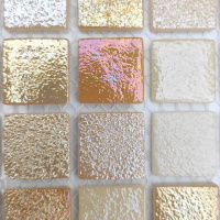 Мозаїка скляна АкваМо Limited Edition 47 на сітці