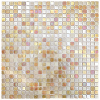 Мозаїка скляна АкваМо Limited Edition 47 на сітці