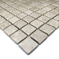 Мозаїка з мармуру Матова МКР-2СВ (23x23) Victoria Beige