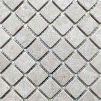 Мозаїка з мармуру Матова МКР-2СВ (23x23) Victoria Beige