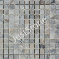 Мозаїка з мармуру Матова МКР-2СВ (23x23) Grey Mix