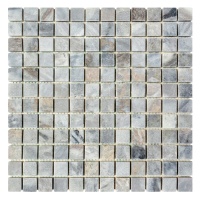 Мозаїка з мармуру Матова МКР-2СВ (23x23) Grey Mix