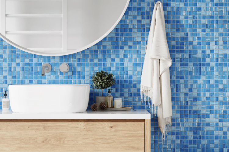 Мозаїка з керамограніту Kotto Ceramica MI7 23230205C Oltremare 300 x 300 х 7 (квадрат 23 x 23)