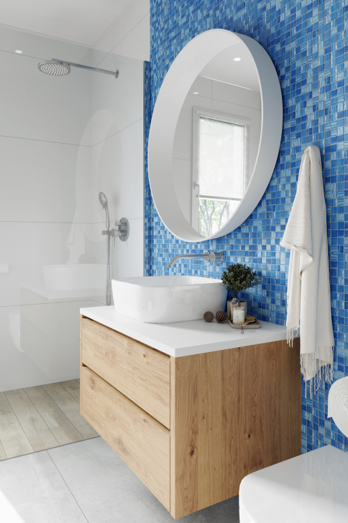 Мозаїка з керамограніту Kotto Ceramica MI7 23230205C Oltremare 300 x 300 х 7 (квадрат 23 x 23)