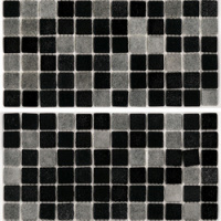 Мозаика стеклянная АкваМо MX25-2-16-09 Concrete Black серо-черная растяжка градиент 1912x317x4 мм в спа хамам Мозаика стеклянная АкваМо MX25-2-16-09 Concrete Black серо-черная растяжка градиент 1912x317x4 мм в спа хамам