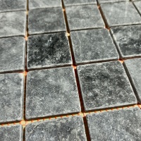 Мозаїка з мармуру Матова МКР-3СВ (47x47) Black