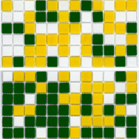 Мозаїка скляна АкваМо MX25-1-05-11-14 жовто-зелена розтяжка градієнт 1912x317x4 мм в басейн хамам ванну сауну Мозаїка скляна АкваМо MX25-1-05-11-14 жовто-зелена розтяжка градієнт 1912x317x4 мм в басейн хамам ванну сауну