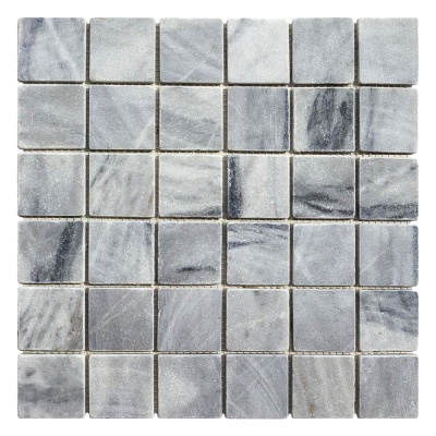 Мозаїка з мармуру Матова МКР-3СВ (47x47) Grey Mix