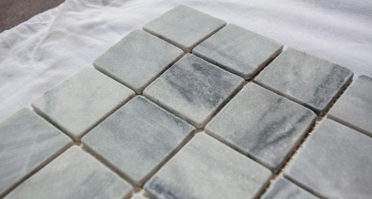 Мозаїка з мармуру Матова МКР-3СВ (47x47) Grey Mix