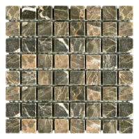 Мозаика Mozaico de Lux Stone C-MOS Sable Brown