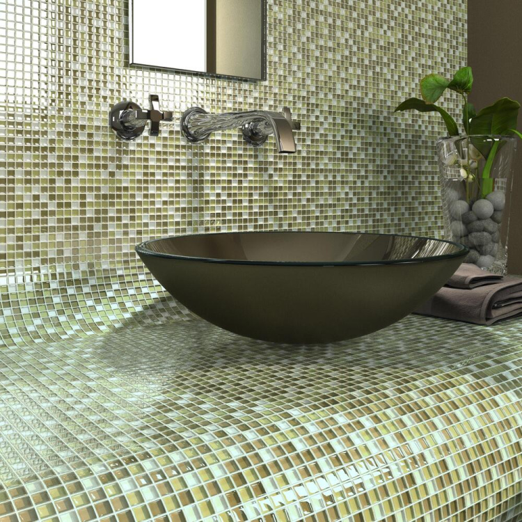 Мозаїка Dune Caldea 30*30 жовта біла