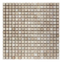 Мозаїка з мармуру Матова МКР-4СВ (15x15) Beige Mix Мозаїка з мармуру Матова МКР-4СВ (15x15) Beige Mix