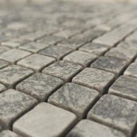 Мозаика Mozaico de Lux Stone C-MOS MUGWORT GREEN