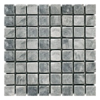 Мозаика Mozaico de Lux Stone C-MOS MUGWORT GREEN