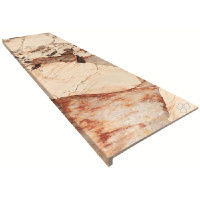 Сходинка клінкерна Peldano Recto Nubia бежева 30x1200x330 мм