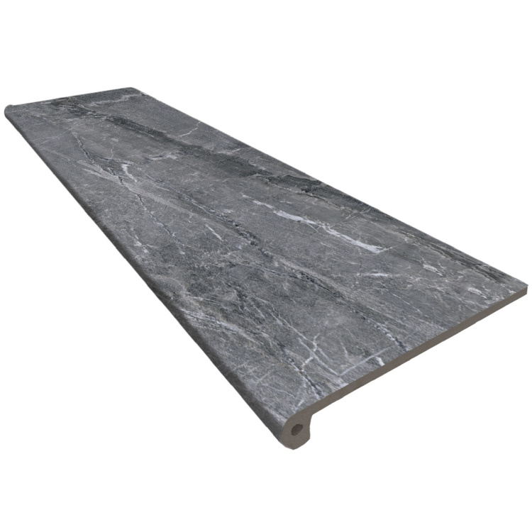 Сходинка клінкерна Peldano Ml Imperial Ceniza темно-сіра 40x1200x330 мм